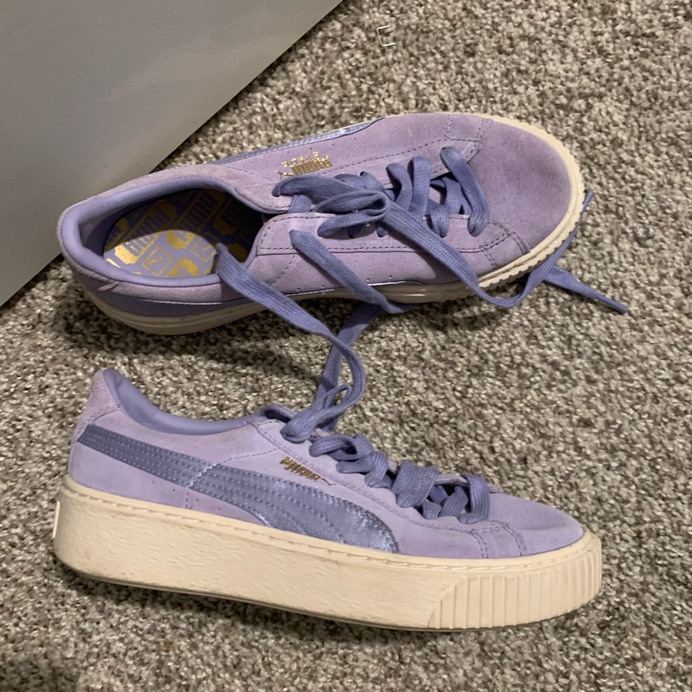 Platform Puma sneakers! Perfect condition!